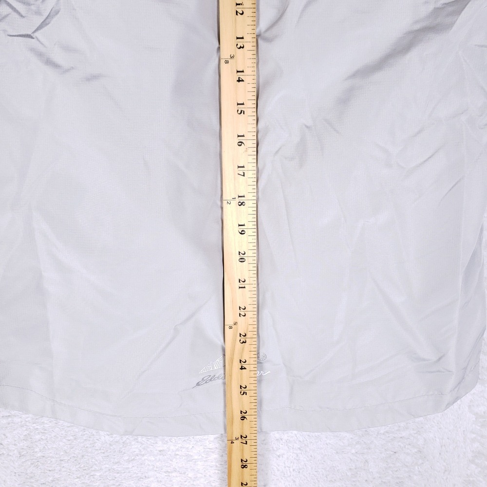 Eddie Bauer 3-in-1 Windbreaker Jacket Youth L 14/16 Removable Fleece Liner Gray - Picture 11 of 11